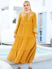  Muslim Islamic Clothing 2022 Plus Size Burqa Women Modern Modest Arabic Kaftan Dubai Jalabiya Prayer Thobe Jilbab Burka Maxi Dress Abaya