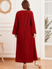  Arabic Islamic Clothing Thobe Muslim Jilbab Plus Size 2022 Modest Burka Women Burqa Lady Dubai Jalabiya Kaftan Modern Maxi Dress Abaya
