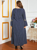 2022 Modern Jalabiya Women Burqa Burka Plus Size Thobe Islamic Clothing Modest Prayer Dubai Kaftan Muslim Jilbab Arabic Maxi Dress Abaya