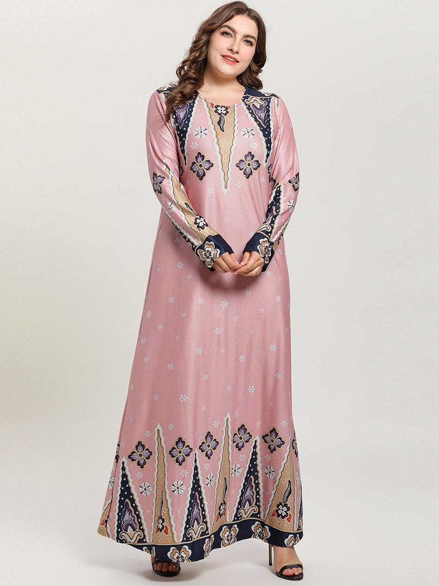  Lady Dubai Islamic Clothing Muslim Burqa Fashion 2022 Jalabiya Burka Arabic Jilbab Women Plus Size Modest Kaftan Modern Thobe Maxi Dress Abaya