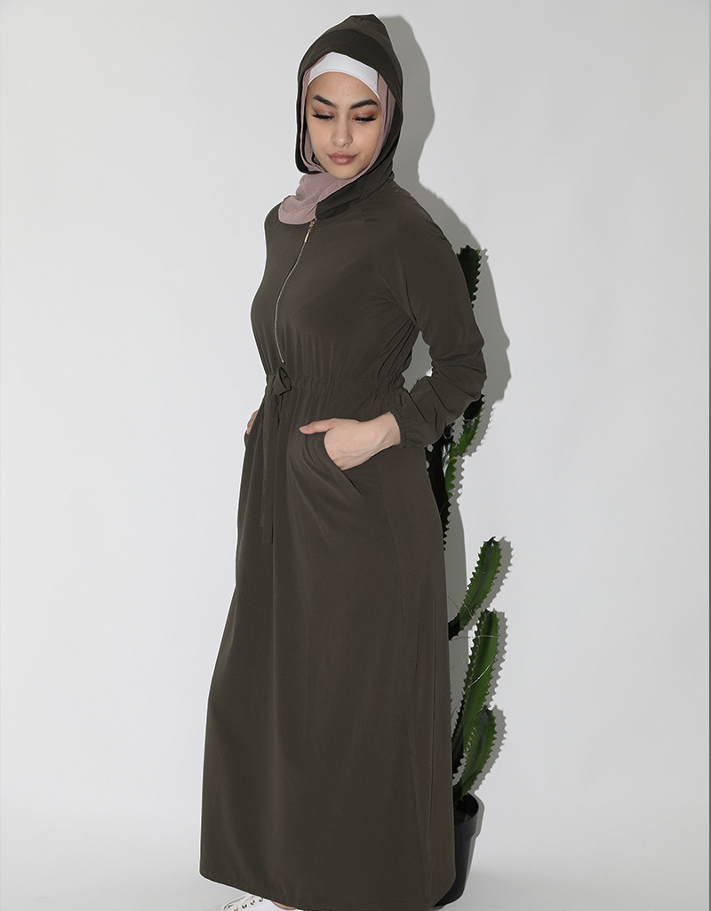 Wholesale Muslim Islamic Design Casual Women New Middle East Dubai Robe Abaya
