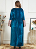  Women Cotton Modest Modern Dubai Fashion Jilbab Jalabiya Arabic Burka 2022 Thobe Muslim Printing Kaftan Islamic Clothing Burqa Plus Size Maxi Dress Abaya