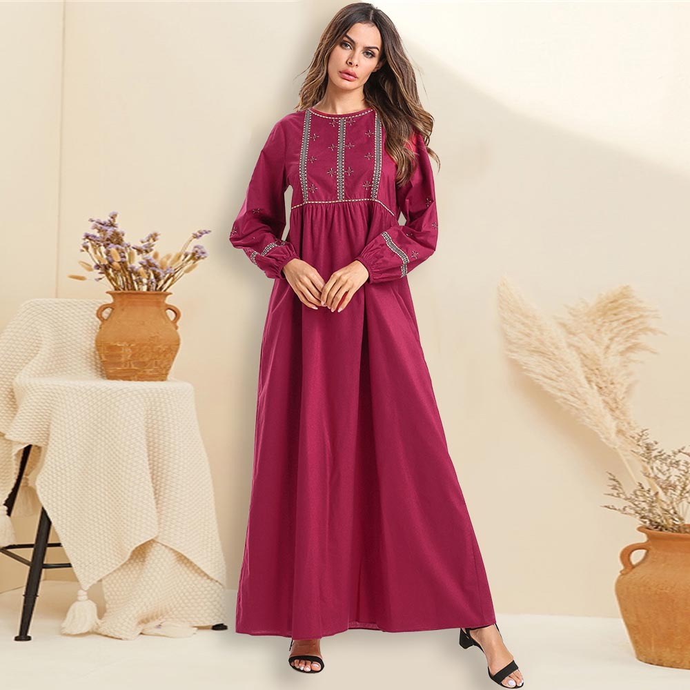  Islamic Clothing Borka Turkish Kaftan Dubai Muslim Dresses Vetements Burka Burqa Femme Hijabi Modest Women Musulmane Turkish Kaftan Maxi Dress Abaya
