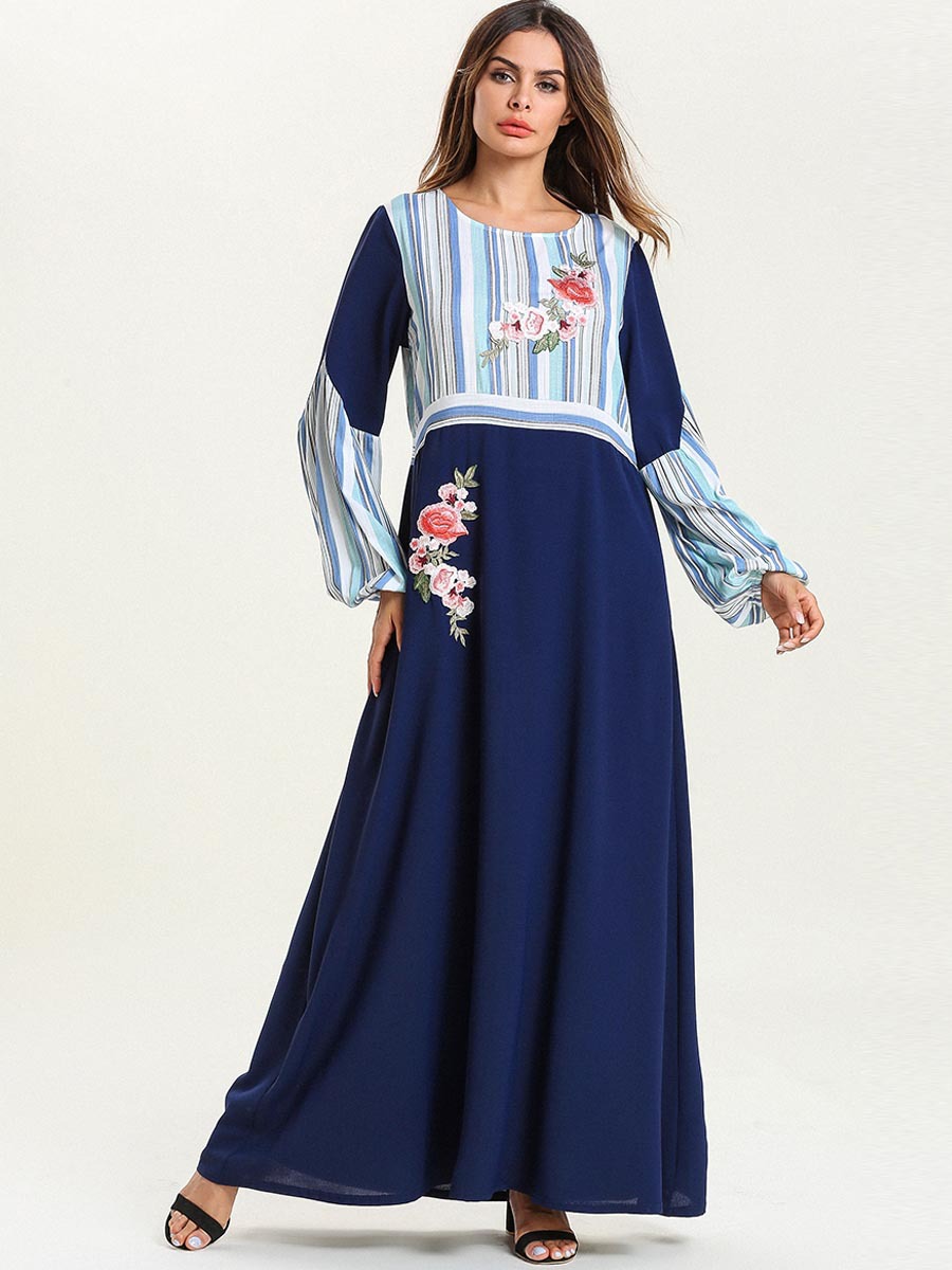  Modest Musulmane Vetements Turkish Kaftan Borka Dubai Hijabi Femme Turkish Muslim Dresses Burka Burqa Islamic Clothing Kaftan Women Maxi Dress Abaya