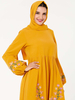  Embroidery Prayer Clothes Dubai Modest Women Vetement Femme Robe Femme Musulman Turkish Kebaya Maleisie Borka Vêtements Islamic Clothing Maxi Dress Abaya