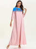  Women Borka Vetement Femme Modest Dubai Islamic Clothing Turkish Robe Femme Musulman Kebaya Maleisie Prayer Clothes Embroidery Vêtements Maxi Dress Abaya