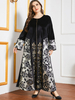  Dubai Women Kebaya Maleisie Embroidery Robe Femme Musulman Vetement Femme Vêtements Borka Islamic Clothing Modest Prayer Clothes Turkish Maxi Dress Abaya