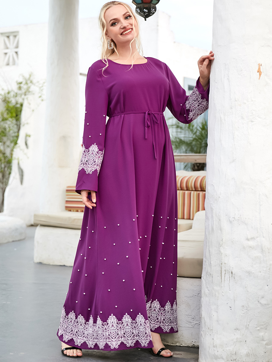  Prayer Clothes Turkish Vetement Femme Dubai Robe Femme Musulman Embroidery Vêtements Kebaya Maleisie Islamic Clothing Women Borka Modest Maxi Dress Abaya