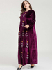  Embroidery Women Vetement Femme Turkish Robe Femme Musulman Modest Kebaya Maleisie Islamic Clothing Dubai Prayer Clothes Vêtements Borka Maxi Dress Abaya