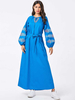  Islamic Clothing Kebaya Maleisie Women Dubai Vetement Femme Prayer Clothes Vêtements Turkish Modest Embroidery Borka Robe Femme Musulman Maxi Dress Abaya