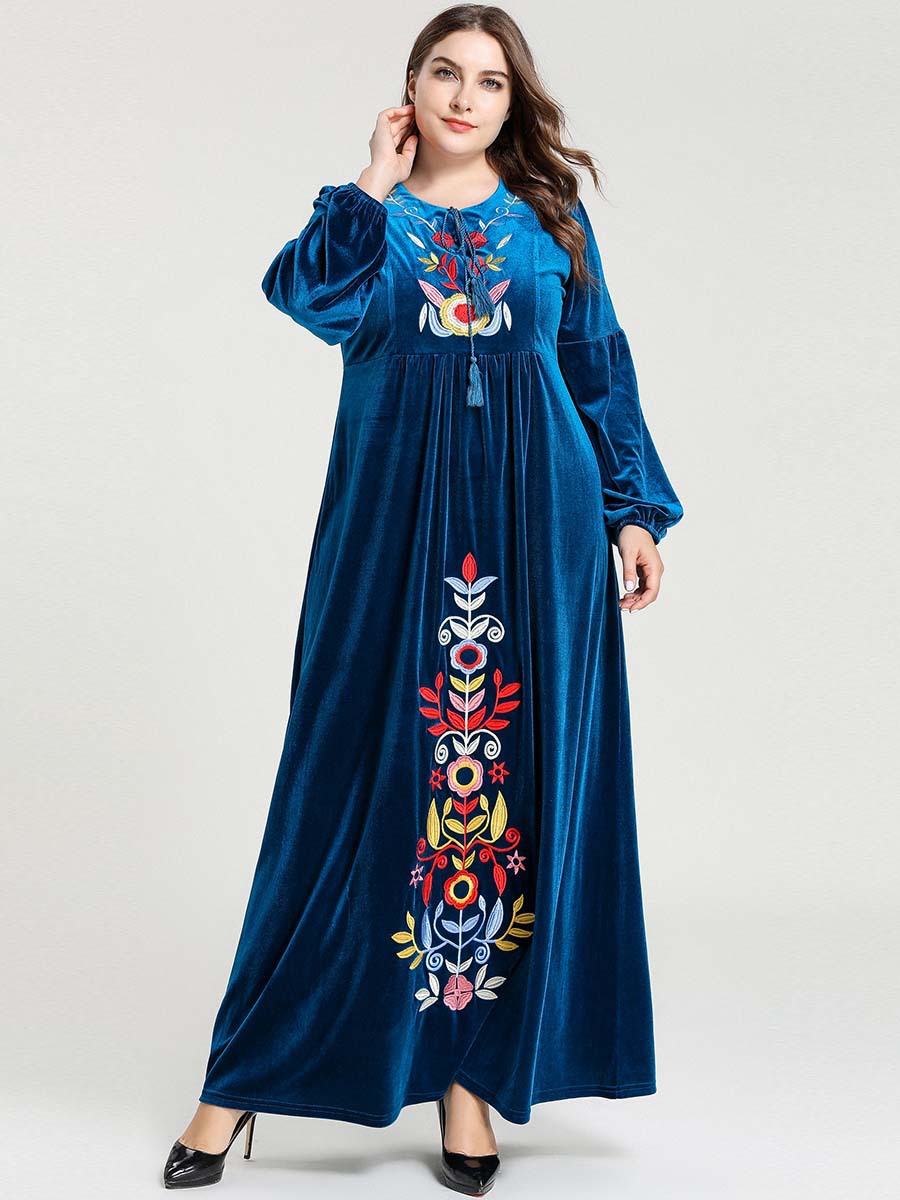  Fashion Dubai Women Arabic Modest Musulmane Hijabi Burqa Muslim Islamic Clothing Vetements Modern Femme Burka 2022 Kaftan Turkish Maxi Dress Abaya