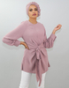 Malaysia Arabic Modern Women 2022 Modest Islamic New Design Casual Shirt