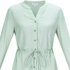 Malaysia New Design Arabic Modern Women 2022 Modest Islamic Casual Shirt