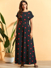  Embroidery Modest Dubai Turkish Vêtements Robe Femme Musulman Vetement Femme Islamic Clothing Women Borka Kebaya Maleisie Prayer Clothes Maxi Dress Abaya