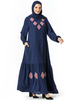  Turkish Embroidery Vêtements Robe Femme Musulman Kebaya Maleisie Vetement Femme Women Islamic Clothing Prayer Clothes Modest Borka Dubai Maxi Dress Abaya