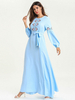  Robe Femme Musulman Islamic Clothing Borka Kebaya Maleisie Embroidery Dubai Modest Vetement Femme Turkish Prayer Clothes Vêtements Women Maxi Dress Abaya