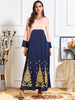  Women Borka Turkish Kebaya Maleisie Robe Femme Musulman Modest Vetement Femme Islamic Clothing Prayer Clothes Vêtements Embroidery Dubai Maxi Dress Abaya