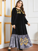  Modern Modest 2022 Femme Kaftan Muslim Fashion Musulmane Hijabi Burqa Vetements Dubai Islamic Clothing Turkish Burka Arabic Women Maxi Dress Abaya