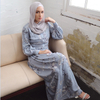 2022 Modern Women Malaysia Islamic Arabic Robe Salwar Kameez Casual Design New Design Abaya