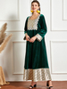  Musulmane 2022 Islamic Clothing Arabic Women Vetements Dubai Hijabi Modern Burka Burqa Modest Muslim Kaftan Turkish Femme Fashion Maxi Dress Abaya