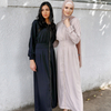 Women Arabic Islamic Robe Salwar Kameez Casual 2022 Modern Malaysia Design New Design Abaya