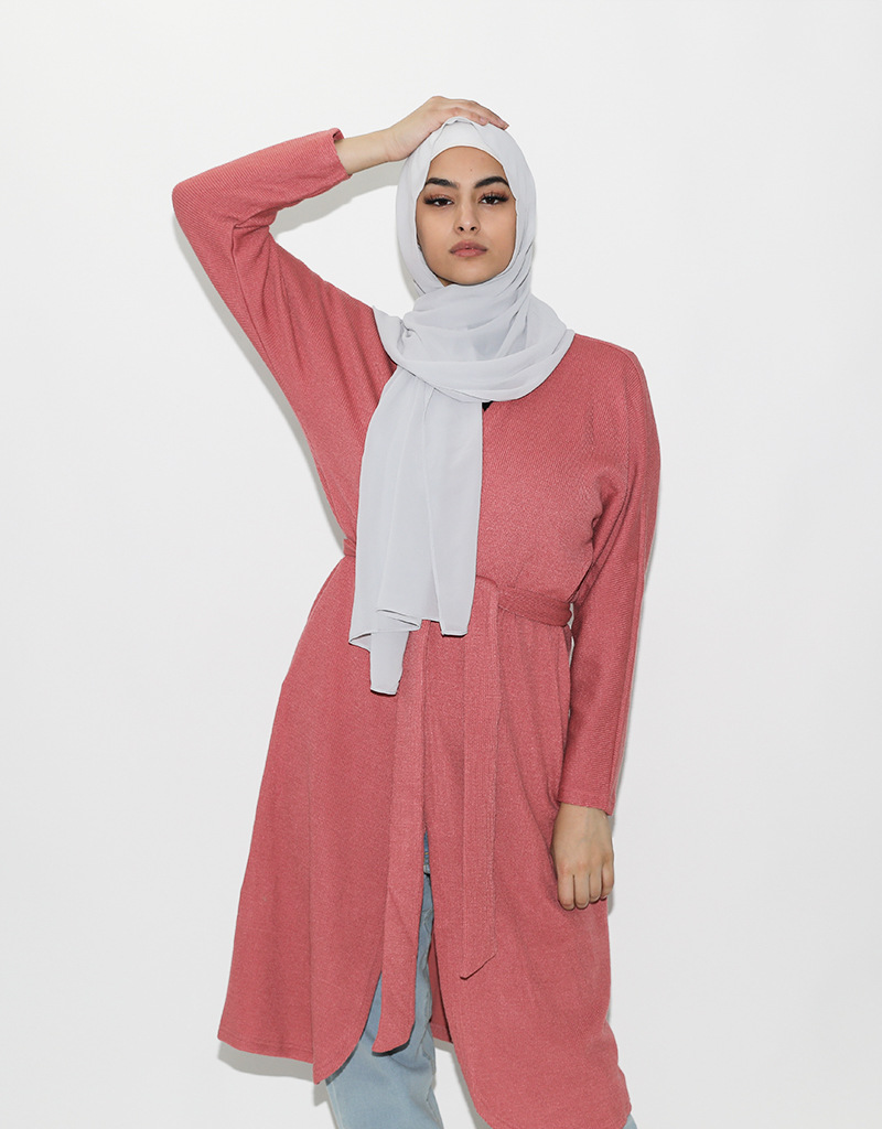 2022 Modern Women New Design Arabic Robe Malaysia Islamic Salwar Kameez Casual Open Abaya