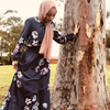 Salwar Kameez Arabic Casual New Design Islamic Robe Women Modern Design Abaya