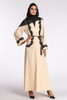  Kaftan Fashion Burka Vetements Arabic Musulmane Women Turkish Islamic Clothing Dubai Modest Burqa Modern Femme 2022 Muslim Hijabi Maxi Dress Abaya
