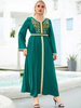  Muslim Dresses Vetements Femme Modest Fabric Fashion Borka Turkish Islamic Clothing Kaftan Turkish Dubai Women Burka Musulmane Cotton Hijabi Burqa Maxi Dress Abaya