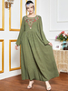  Borka Prayer Clothes Vêtements Islamic Clothing Kebaya Maleisie Dubai Turkish Vetement Femme Modest Robe Femme Musulman Women Embroidery Maxi Dress Abaya