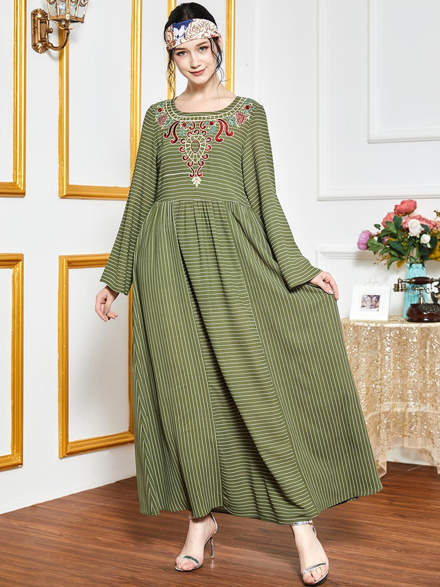  Borka Prayer Clothes Vêtements Islamic Clothing Kebaya Maleisie Dubai Turkish Vetement Femme Modest Robe Femme Musulman Women Embroidery Maxi Dress Abaya