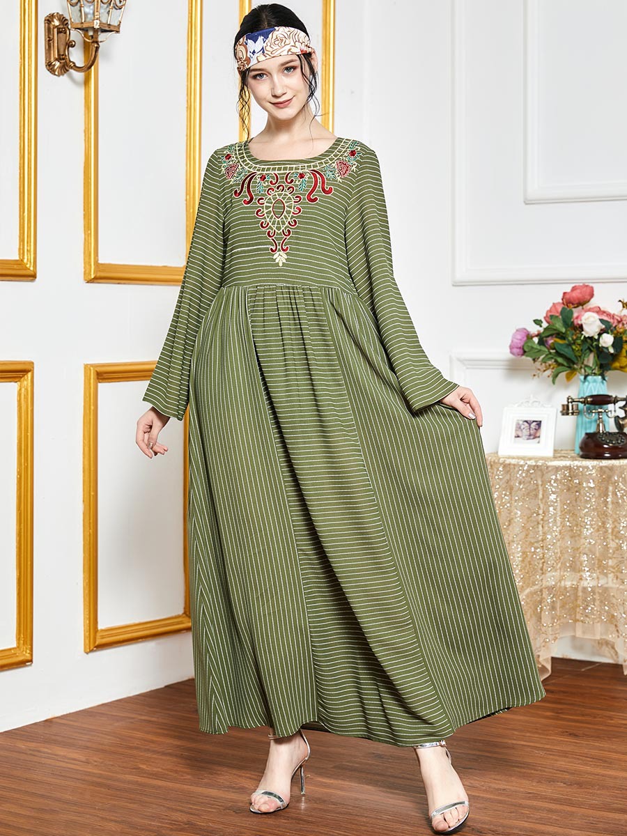  Borka Prayer Clothes Vêtements Islamic Clothing Kebaya Maleisie Dubai Turkish Vetement Femme Modest Robe Femme Musulman Women Embroidery Maxi Dress Abaya