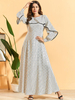  Vetement Femme Embroidery Prayer Clothes Turkish Vêtements Kebaya Maleisie Islamic Clothing Women Dubai Robe Femme Musulman Borka Modest Maxi Dress Abaya