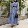  Kimono Modest Muslim Robe Women Hijab Jalabiya Fashion Morocco 2022 Burka Kaftan Dubai Arab Islamic Clothing Jilbab Maxi Dress Prayer Plaid Abaya