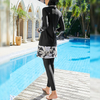 Modest Wholesale Swimwear Muslim Lady Islamic Women's Swimsuits Plus Size Full Cover Beach Burkini