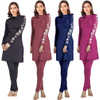 Plus Size Muslim Islamic Fashion Women's Lady Wholesale Swimwear Modest Burkini