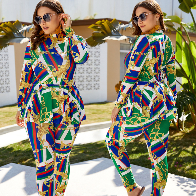 Wholesale Muslim Lady Women's Plus Size Modest Fashion Islamic Swimwear Burkini