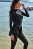 Wholesale Muslim Lady Islamic Women's Plus Size Modest Fashion Swimwear Burkini