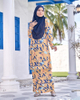 SIPO Eid New Design Premium Quality Flower Designbaju Kurung Malaysia Pahang Musulmane Colorful Women Set Modern Baju Kurung