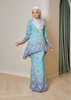 SIPO Eid Hot Selling Malaysia Baju Kurung Cotton Tencel with Full Lining Musulmane Women Dresses A-Line Kurung Cutting with Lace Modern Kurung