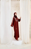  SIPO Best Quality Hot Products Fashion Eid Exclusive Handmade Beads Islamic Clothing Abaya Women Muslim Dress Abaya Dubai Everyday Style