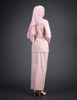 SIPO Hot Selling 2024 New Design Malaysian Baju Kurung Muslim Dress for Women Net Combined With Lining