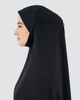 SIPO Malaysia Murah Indonesia Islamic Clothing Printed Round Neck Abaya Women's Long Robe Muslim Zipper Prayer Travel Telekung