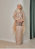 SIPO Newest Design Hot Sale Malaysia Baju Kurung Style Women Dress Netting Sequin Lace with Full Lining Baju Kurung A-Line Cutting Modern Baju Kurung
