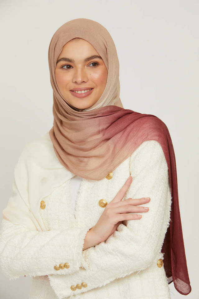 SIPO Newest design Muslim Tr cotton voile print modal hijab scarf cotton viscose printed hijab scarf