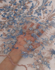 Embroidery Lace KINSLEY BEADED LACE IN BLUE