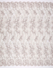 Embroidery Lace PEARL BEADED LACE IN BROWN