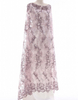 Embroidery Lace PEARL BEADED LACE IN PURPLE Fabric