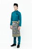 Green Teal Turquoise Baju Mlelayu