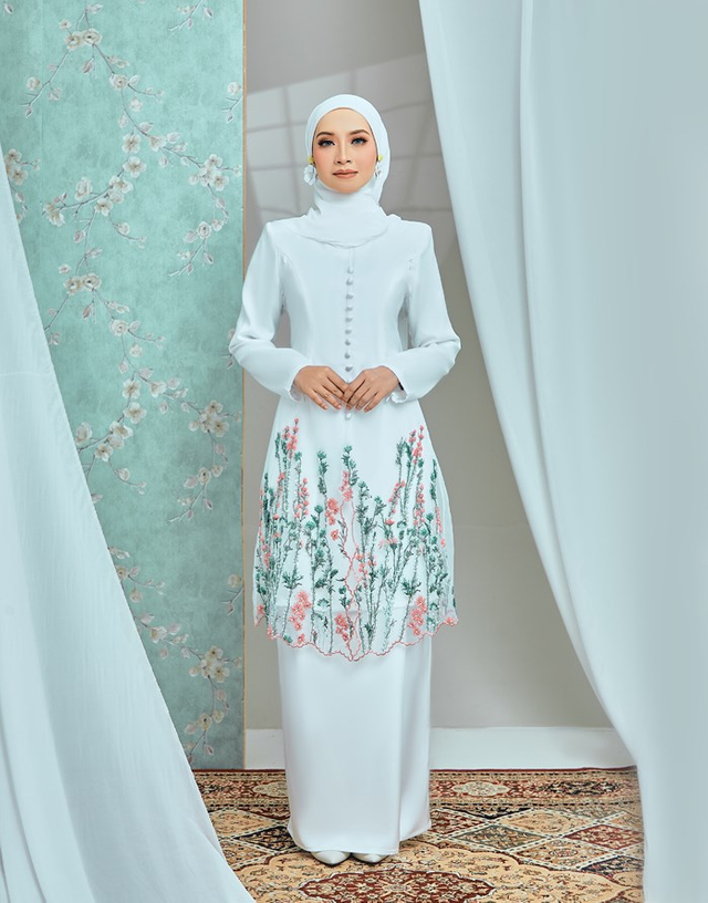 Satin Silk Baju Kurung